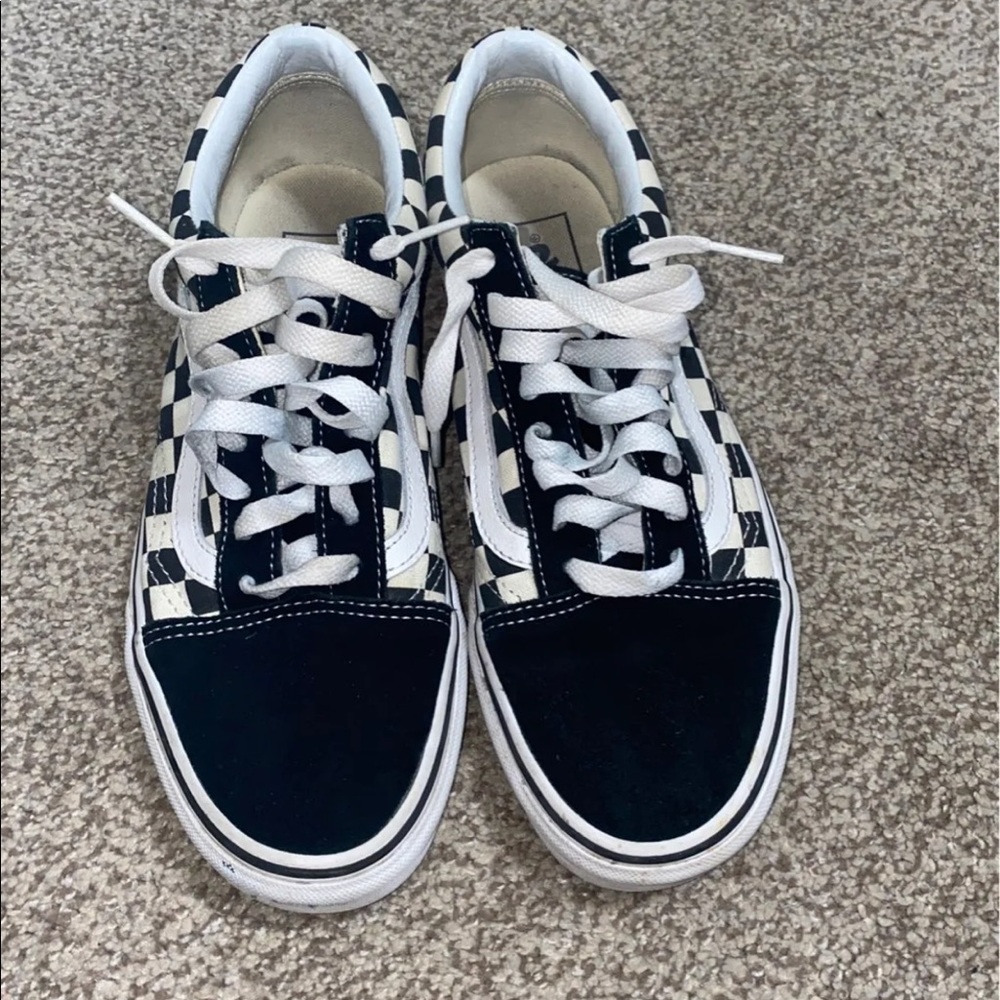 Checkered Vans